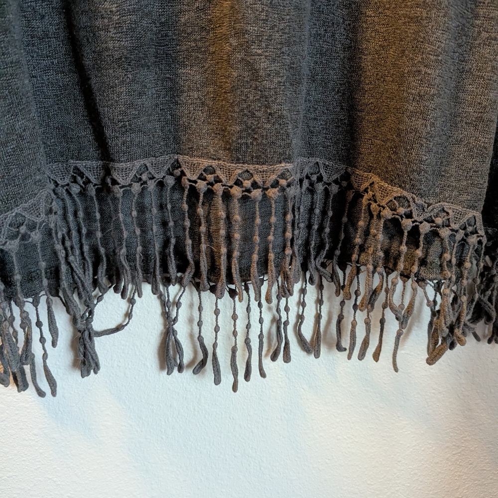 Alfani Green Tunic with Fringe Size XL - Picture 3 of 4
